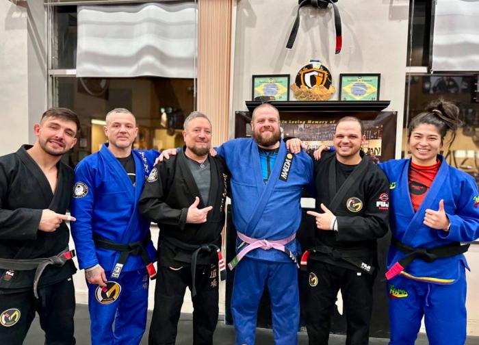 Purple belt · January 9, 2020 · Promoted by Dennis Melone