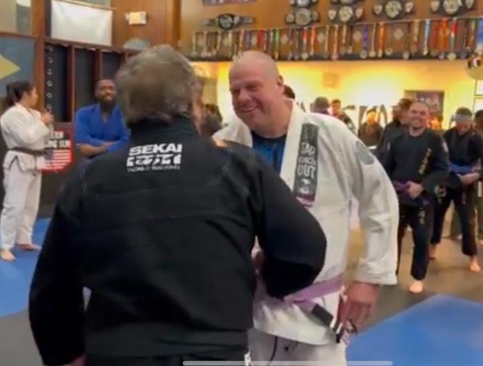 Purple belt · January 9, 2020 · Promoted by Dennis Melone