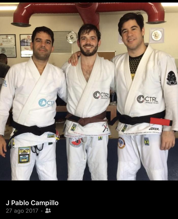 Brown belt · August 27, 2017 · Promoted by Felipe Costa