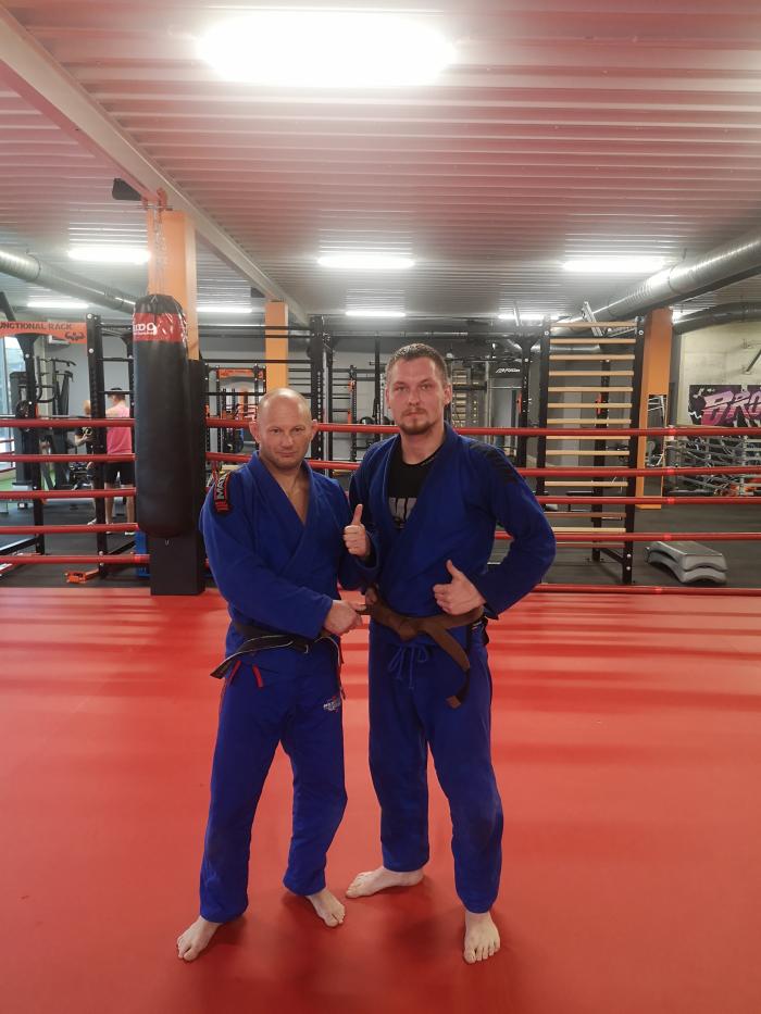 Brown belt · December 24, 2020 · Promoted by Tomasz Jabłonka