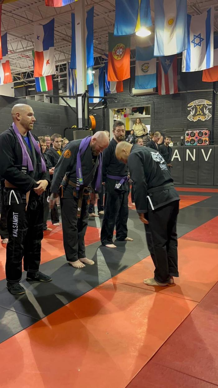Brown belt · December 7, 2024 · Promoted by Justin Bruckmann
