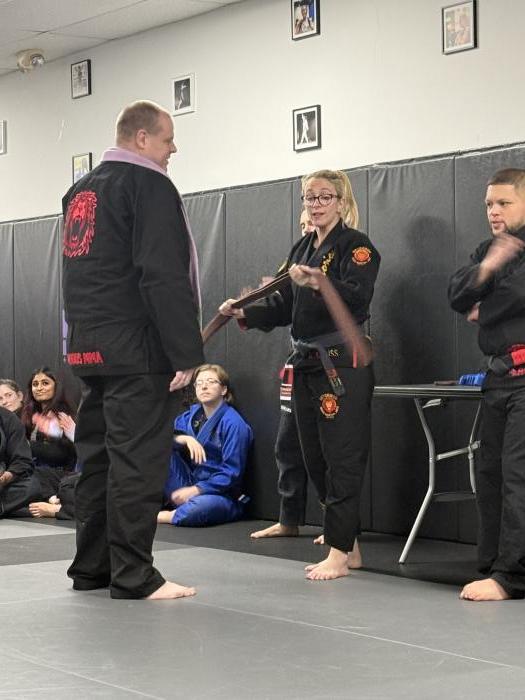 Brown belt promotion