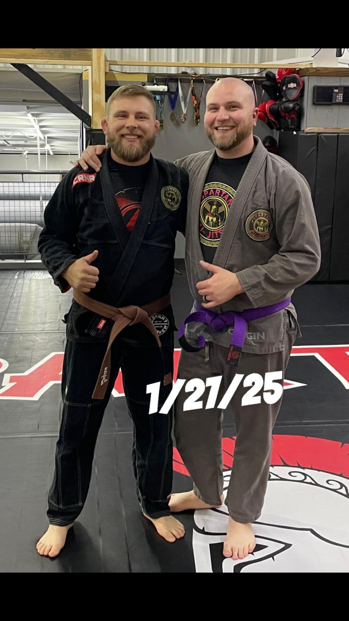 Purple belt promotion