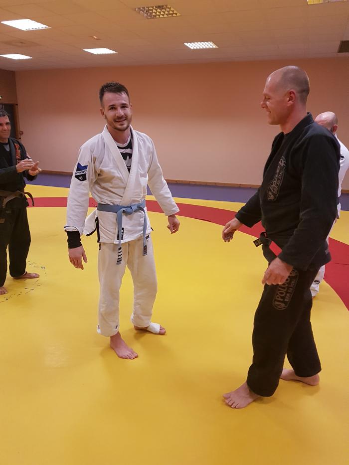 Blue belt · January 30, 2018 · Promoted by CHAPUIS Christophe
