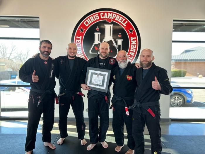Black belt 2nd degree · January 25, 2025 · Promoted by George Hissung