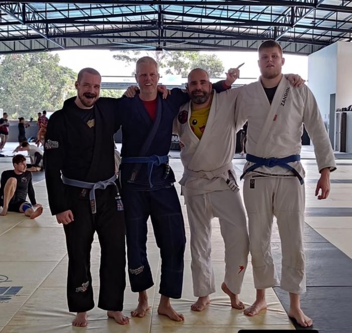 Training at Royal Fight Club,  Superpro Koh Samui