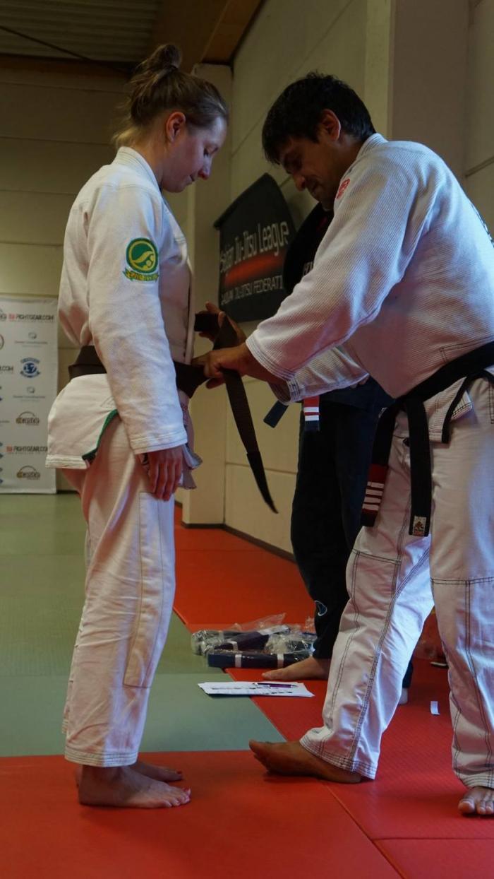 Brown belt · June 29, 2017 · Promoted by Evert Deweer