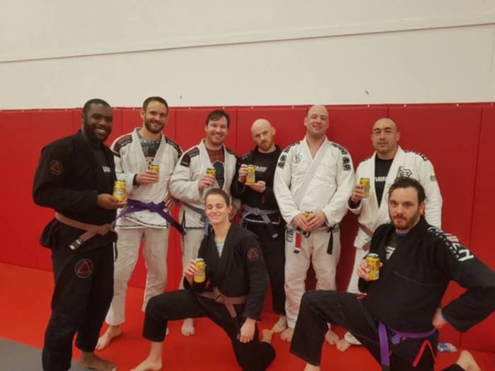 Purple belt days with some legends