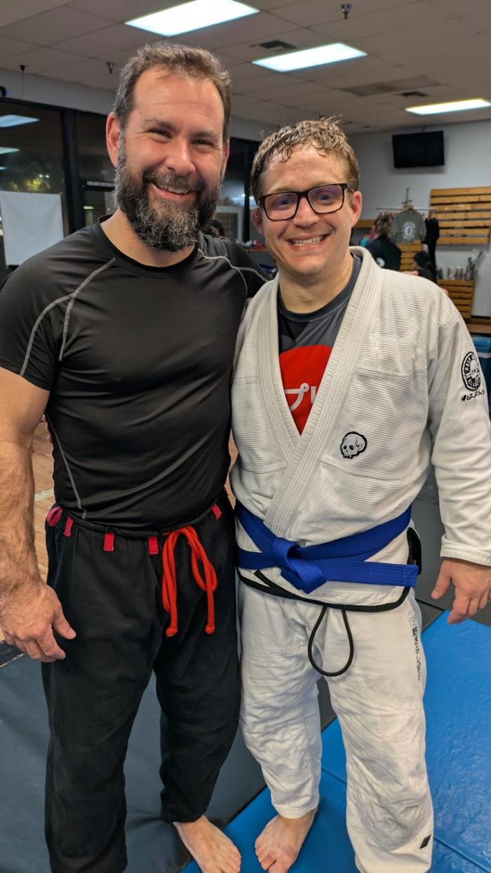 Blue belt · January 30, 2025 · Promoted by Rudy Carillo