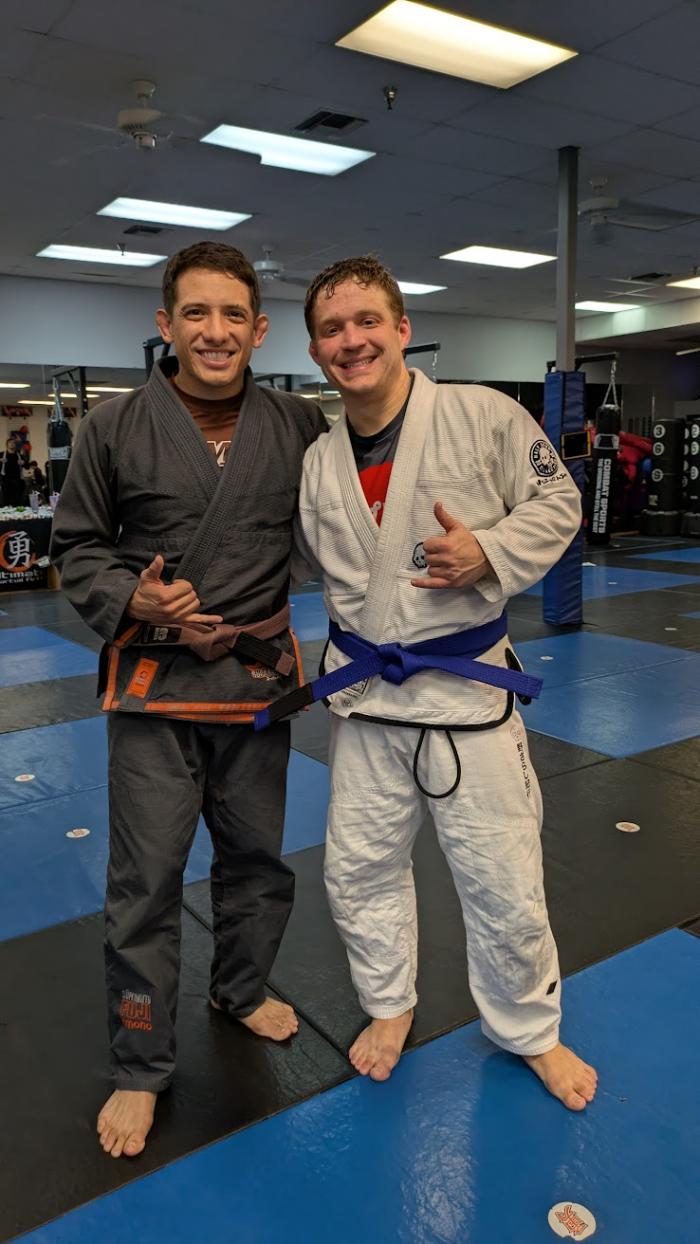 Blue belt promotion