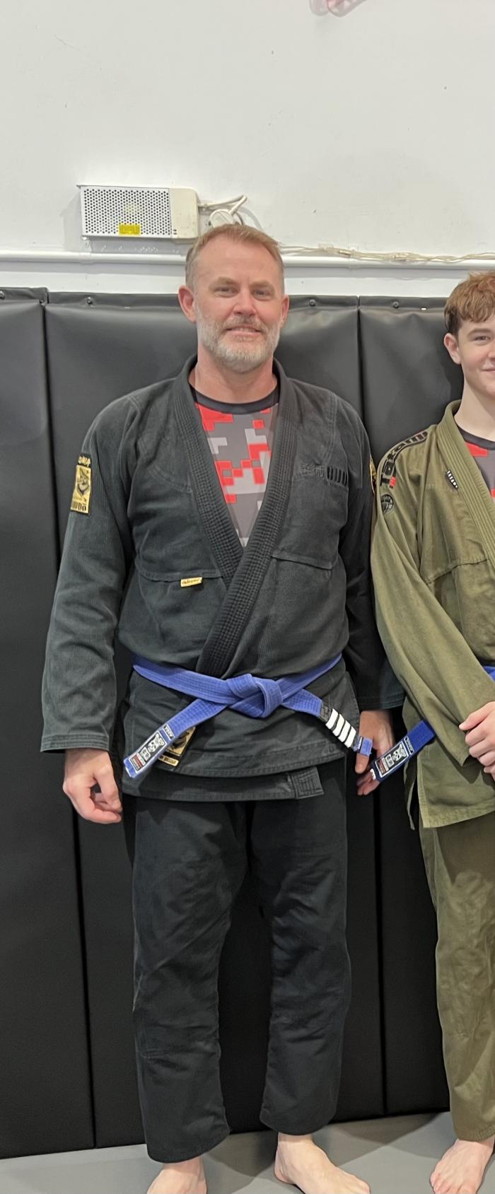 Blue belt · July 10, 2023 · Promoted by Jason Miller