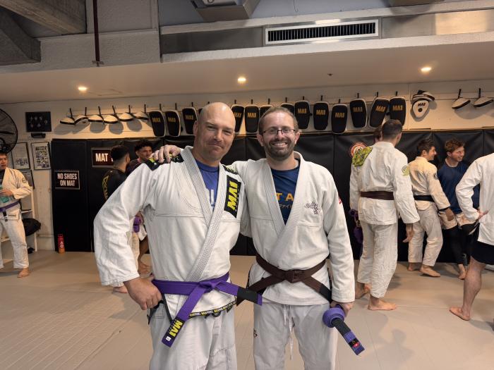 Brown belt · February 1, 2025 · Promoted by Oliver Smith