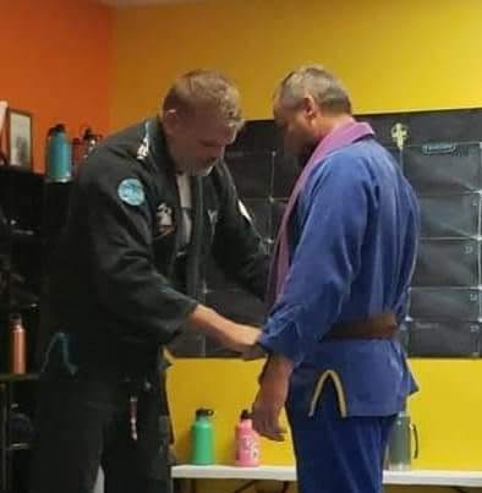Brown belt · October 1, 2020 · Promoted by Professor Tim Thurman (Valor BJJ) and Professor Danny Ruiz (Capitao BJJ)