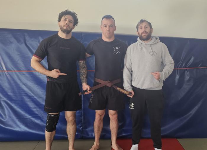 Brown belt · February 1, 2025 · Promoted by Johannes Eckl