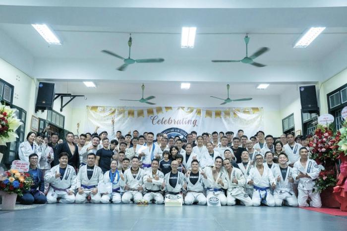 Promotion day at Kimura BJJ Hanoi