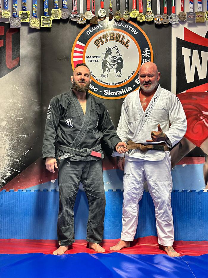 Brown belt · February 4, 2025 · Promoted by Martin Sitar