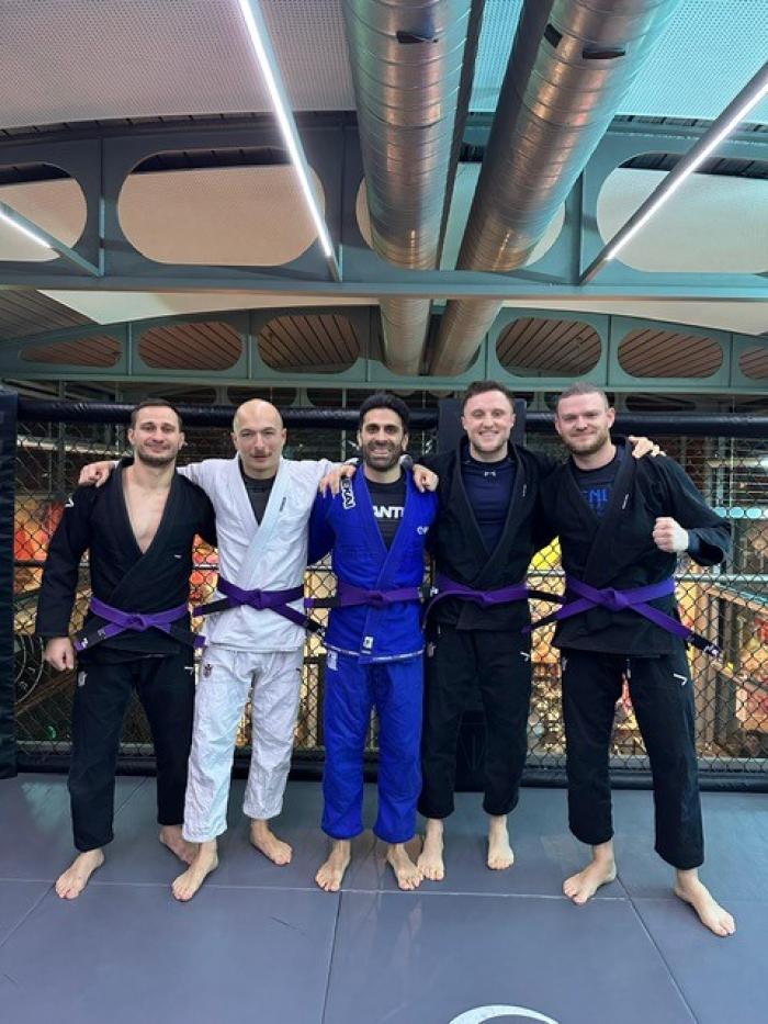 Purple belt · February 5, 2025 · Promoted by Raphael Lesnino