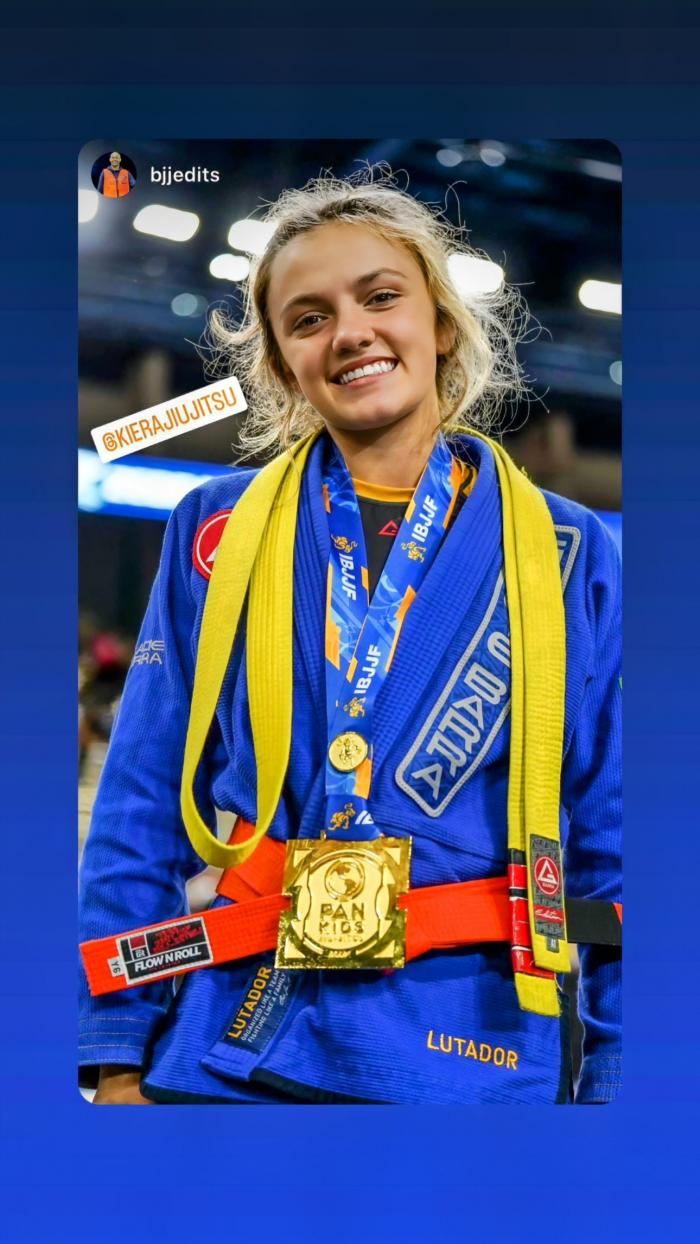 Orange belt · July 21, 2024 · Promoted by Steve Moellering