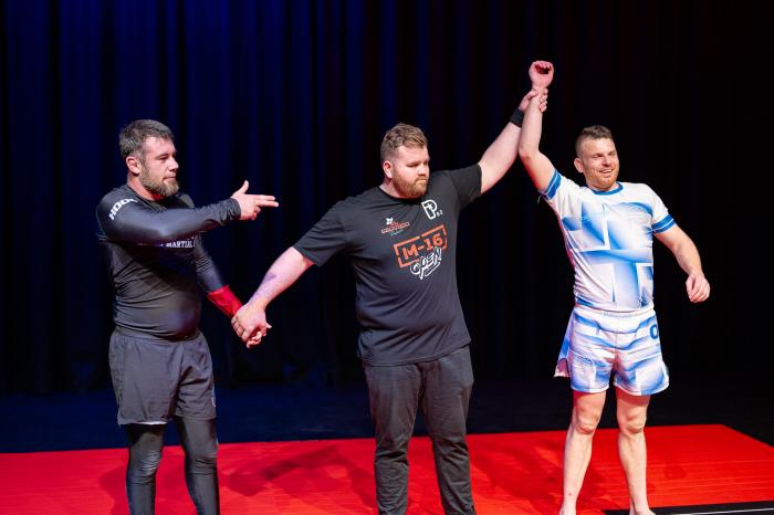 Beat a black belts for my first superfight as a brown belt