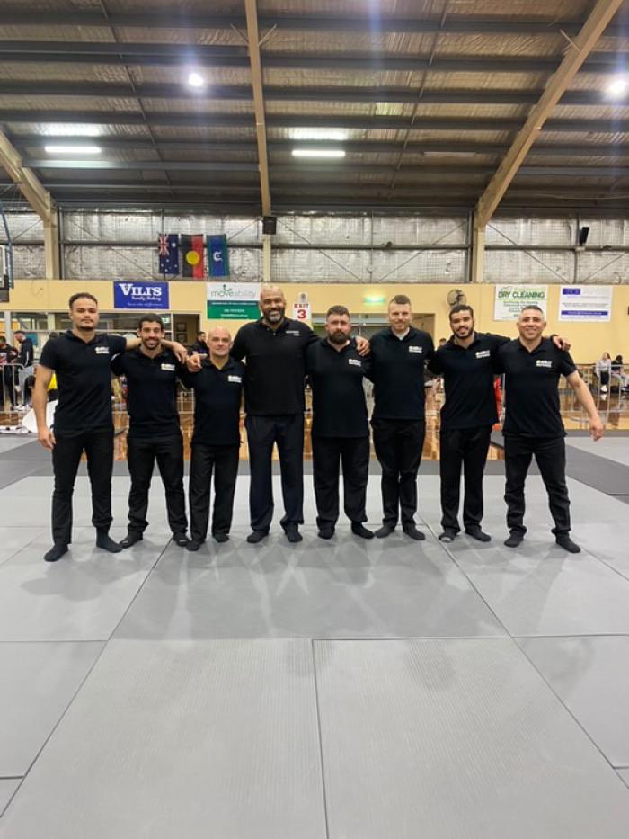 Working as an AFBJJ referee with IBJJF officials