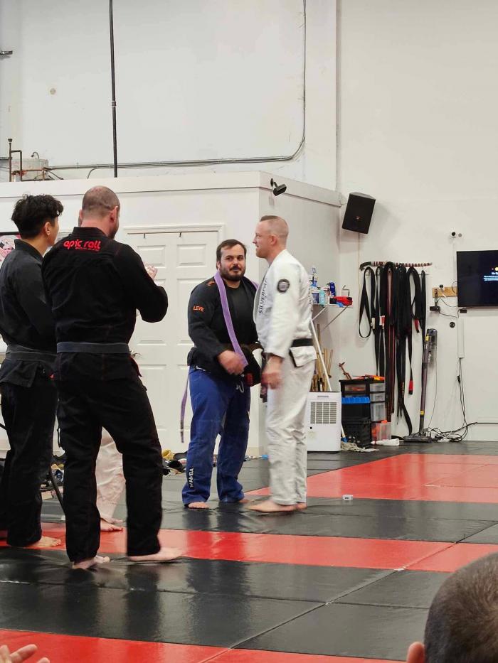 Brown belt · January 25, 2025 · Promoted by Sean Stoopman