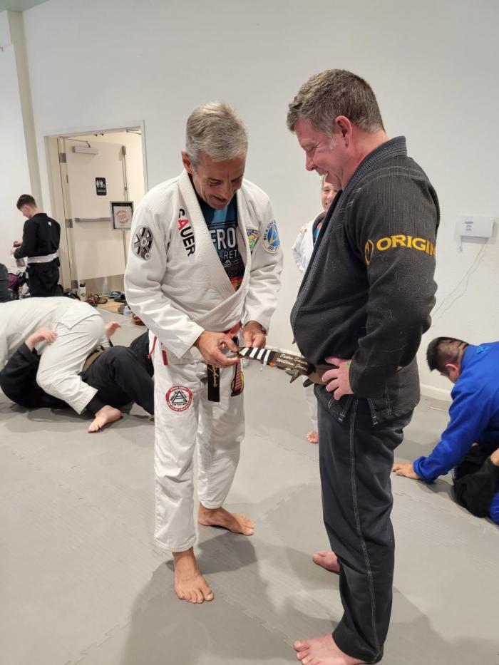 Brown belt · September 12, 2022 · Promoted by Bill Jones