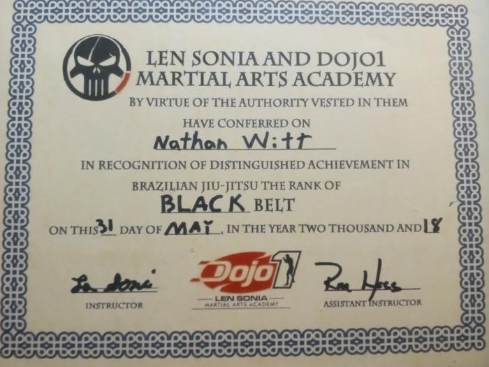 White belt · September 5, 2006