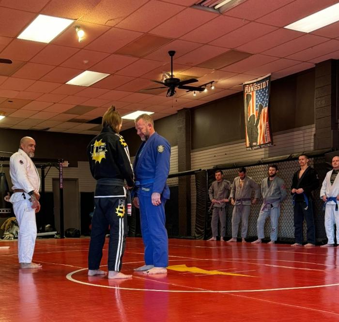 Blue belt · January 3, 2023 · Promoted by Casey Oxendine