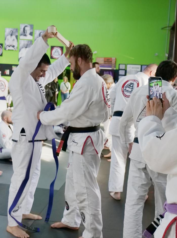 Blue belt · January 25, 2025 · Promoted by Daniel Boyd