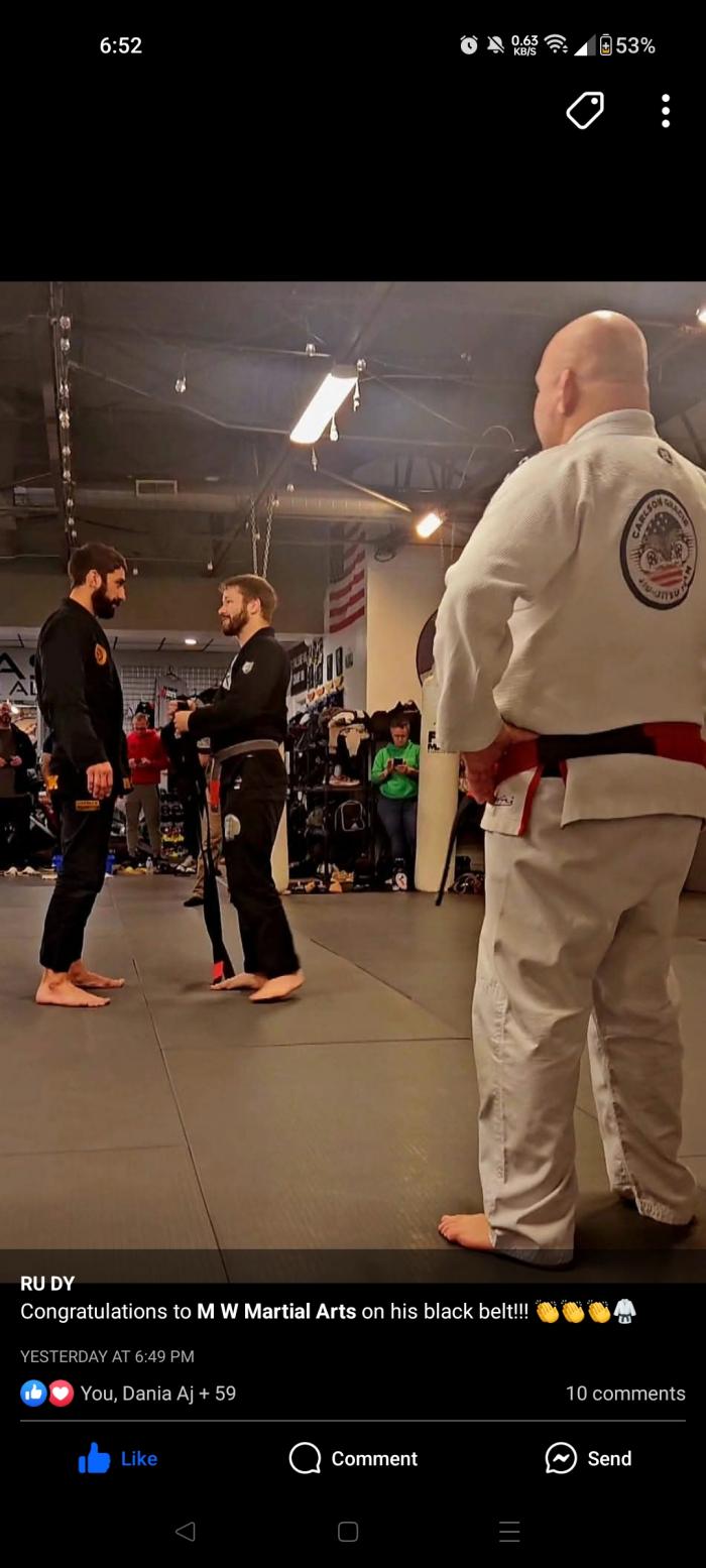 Black belt · December 28, 2024 · Promoted by Carlson Gracie Jr.