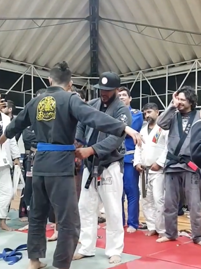 Blue belt · March 5, 2021 · Promoted by Fabian Sánchez