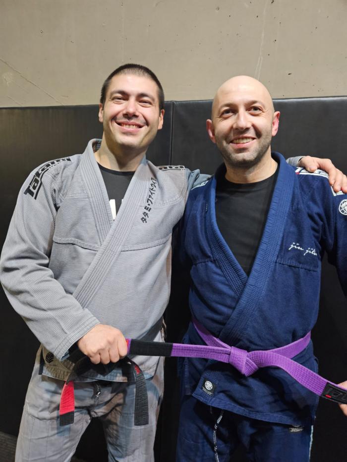 Purple belt · February 11, 2025 · Promoted by Egenart Dönmez