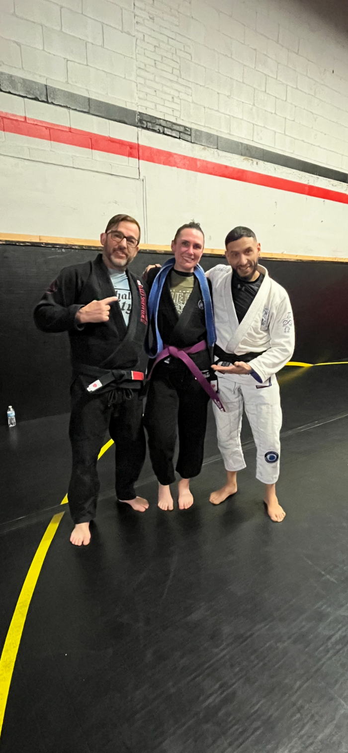 Purple belt · February 2, 2025 · Promoted by Jay Jodoin