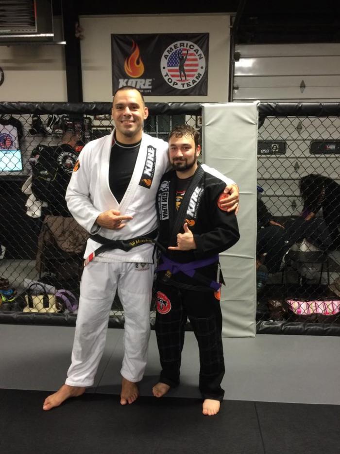 Purple belt · December 15, 2014 · Promoted by Luigi Mondelli