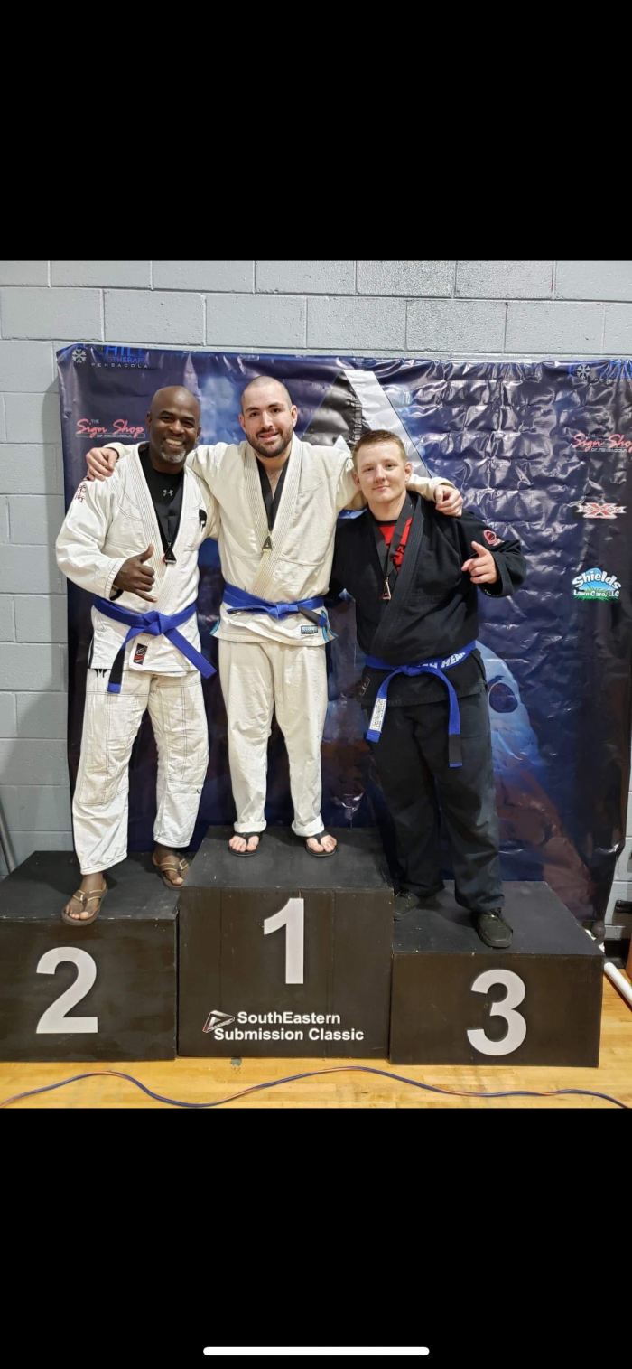 Blue belt · March 4, 2017 · Promoted by Tony baker