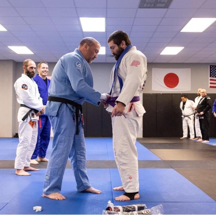 Purple belt · January 8, 2021 · Promoted by John Henson