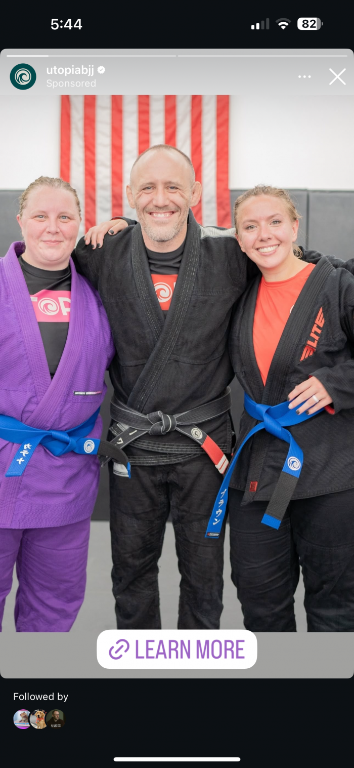 Blue belt · September 24, 2024 · Promoted by Perry Wirth