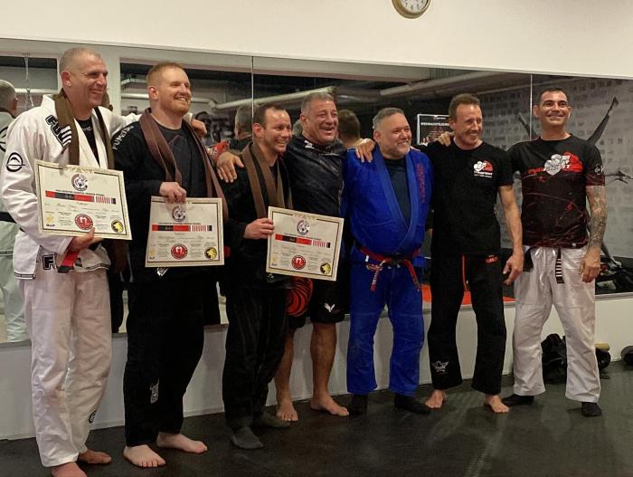Black belt · December 16, 2023 · Promoted by Mestre Andre Crispin