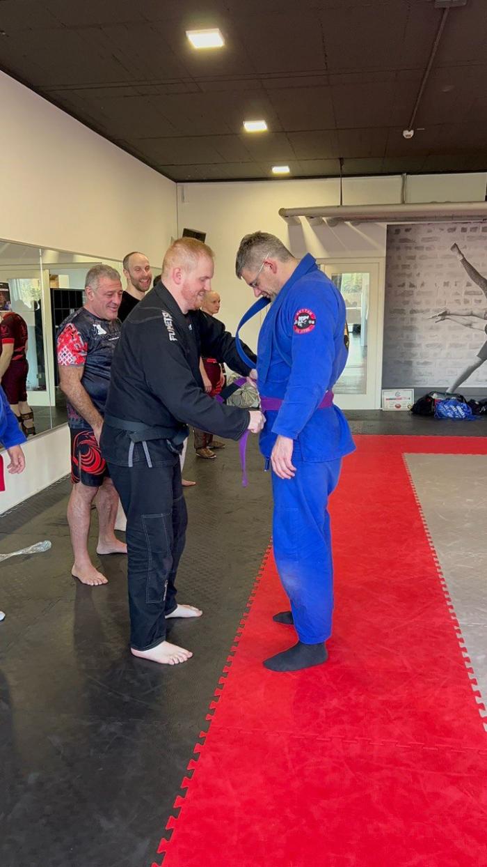 Purple belt · December 17, 2023 · Promoted by Michel Schlosser