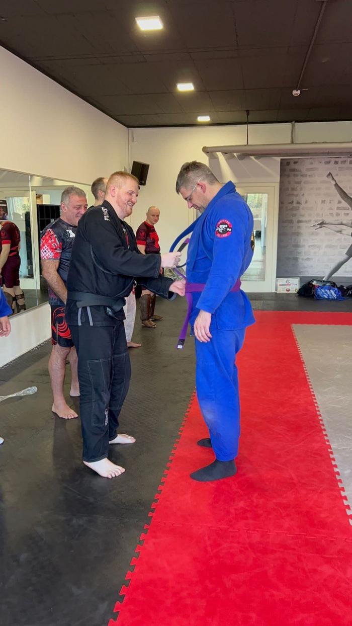 Purple belt · December 17, 2023 · Promoted by Michel Schlosser