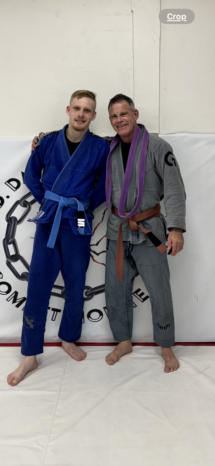 Brown belt · February 18, 2025 · Promoted by D. Davis