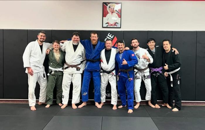 11/20/24 visiting friends over at Relson Gracie Jiu-Jitsu Berlin, Connecticut