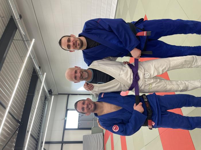 Purple belt · February 23, 2025 · Promoted by Andy Peters