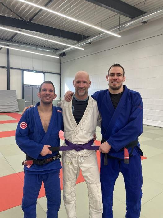 Got my purple belt