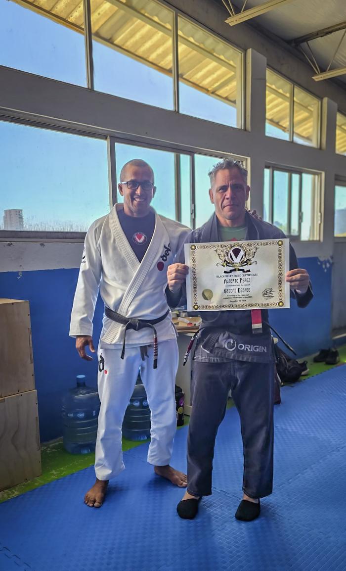 Black belt 2nd degree · November 23, 2024 · Promoted by Vicente Jr