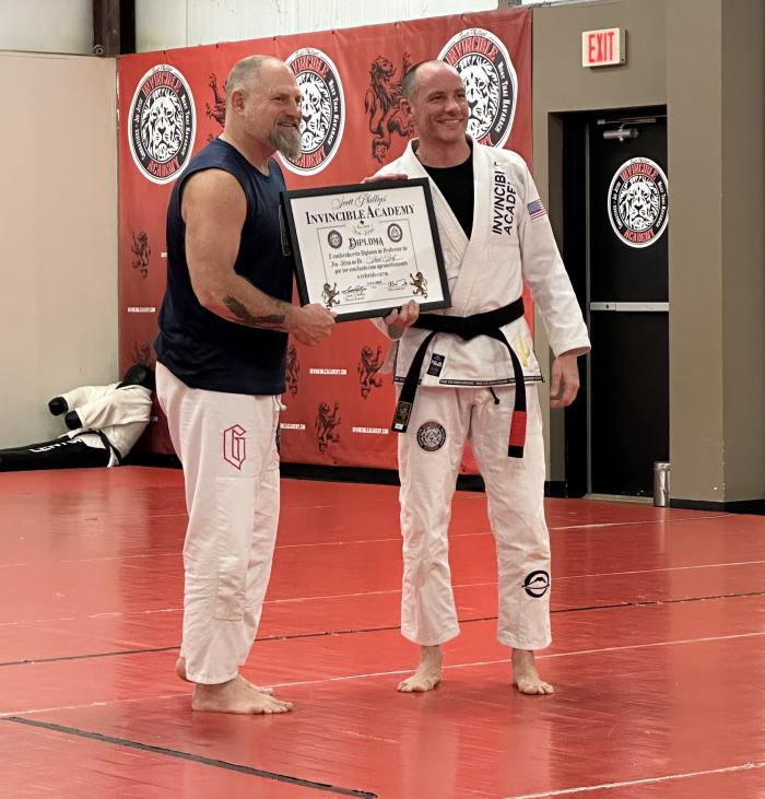 Black belt · February 14, 2025 · Promoted by Scott Phillips