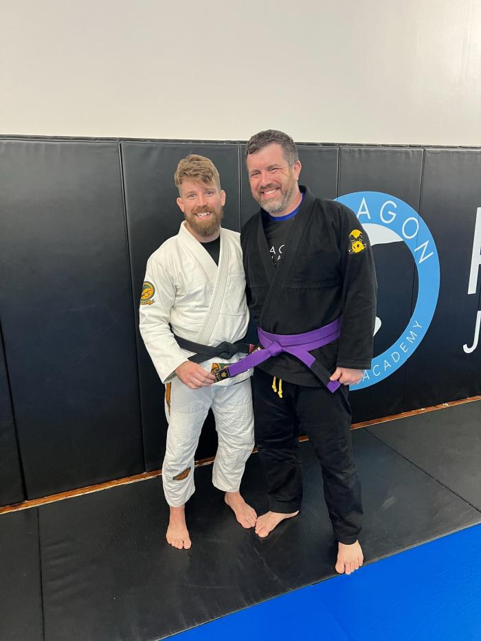 Purple Belt Promotion from Corey Stockton