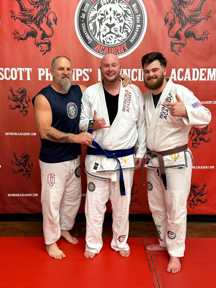 Blue belt · February 19, 2025 · Promoted by Scott Phillips