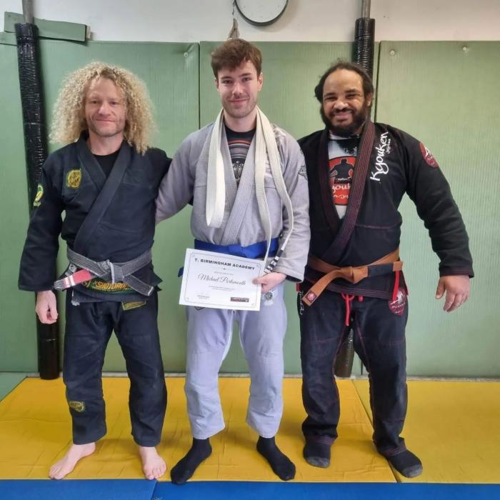 Blue belt · December 28, 2022 · Promoted by Trevor Birmingham