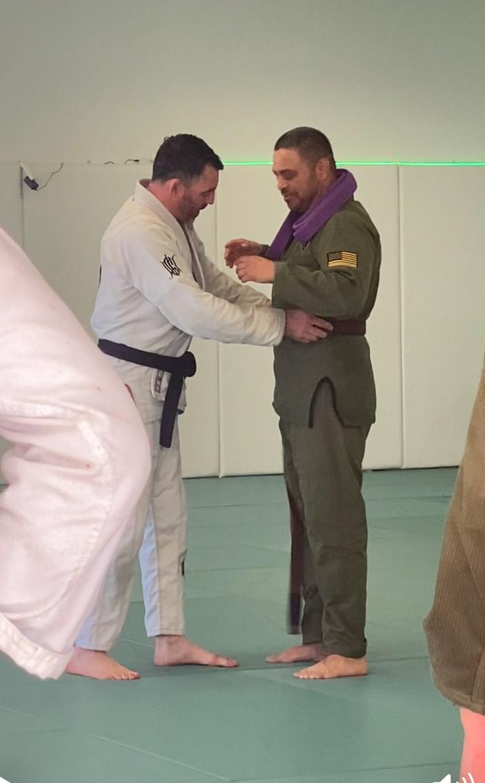 Brown belt · December 31, 2024 · Promoted by Eric Franco